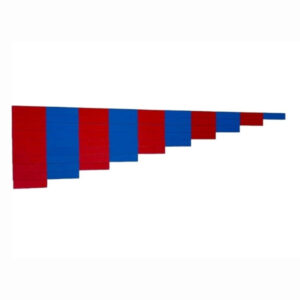 Number Rods Montessori set